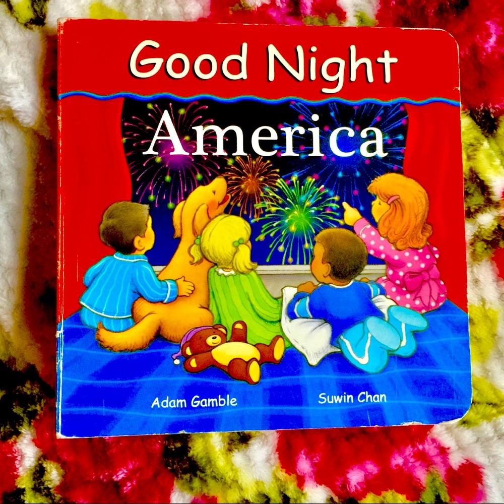 🇺🇸4th of July "Good Night America" Board Book
